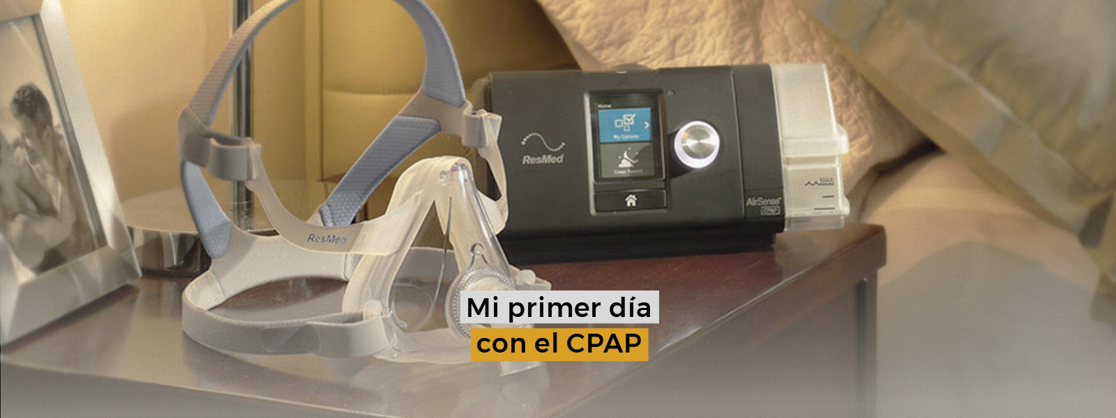 La terapia de presión positiva para la apnea de sueño