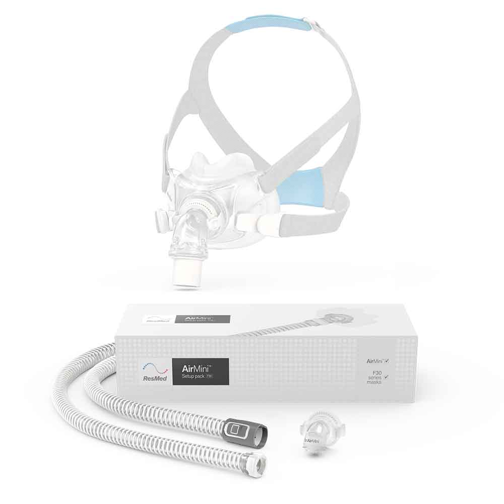 Paquete Manguera AirMini y Codo para Mascarilla F30