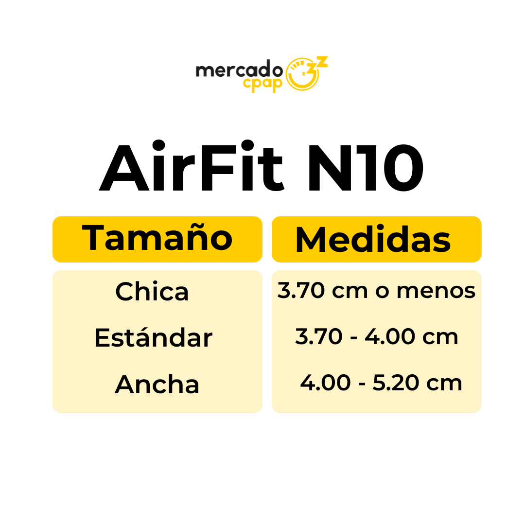 Mascarilla Nasal <br> AirFit N10 para ella