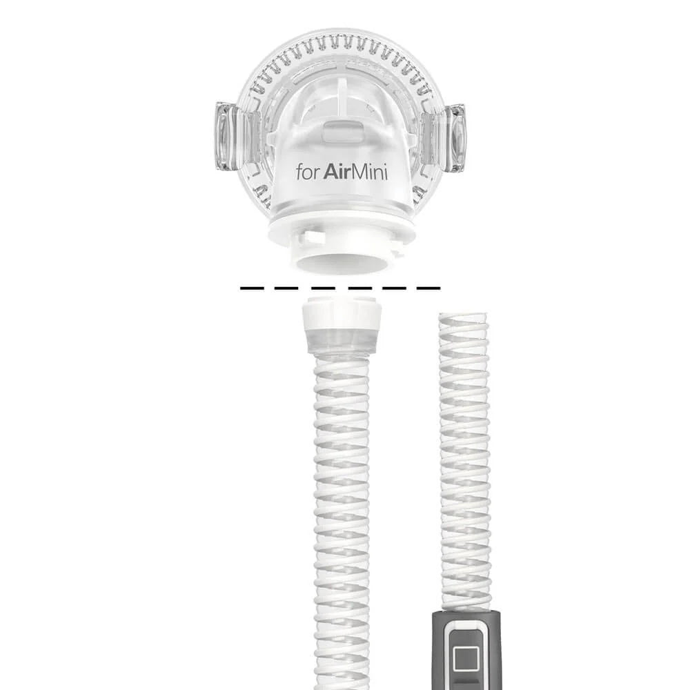 Paquete Manguera AirMini  y Codo para Mascarilla F30